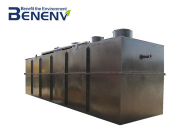 Tanque durável do tratamento de esgotos do tanque de aço inoxidável do tratamento de águas residuais