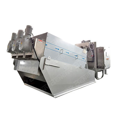 Máquina de secagem da imprensa de parafuso dos resíduos sólidos fácil de operar e manutenção