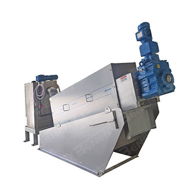 O PLC controla a máquina Waste segura de secagem do desidratador da máquina da lama