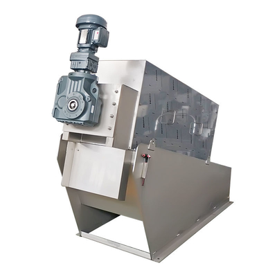 Máquina de secagem automática da imprensa da lama para o tratamento de águas residuais
