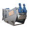 Máquina móvel de desidratação de prensa helicoidal para tratamento de águas residuais da indústria alimentícia
