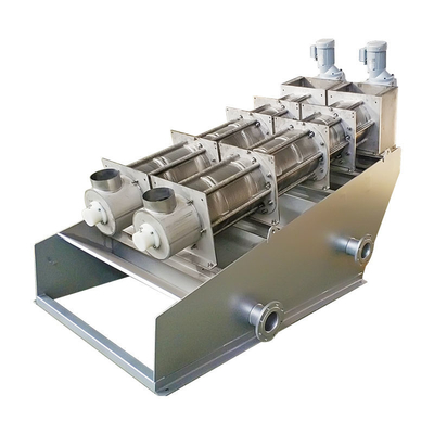 Máquina de secagem da lama da imprensa de parafuso da indústria para o tratamento de esgotos da cópia