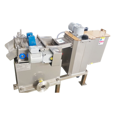 Prensa de Parafuso de Desaguamento de Resíduos Oleosos Máquina de Desaguamento de Lodo Máquina de Desaguamento de Lodo Prensa Filtro