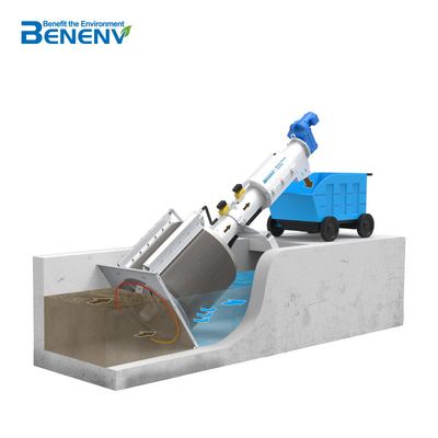 Ecrã de tambor rotativo OA2 Micro filtro Ecrãs de barras de aço inoxidável para águas residuais