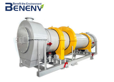 Secador de cilindro giratório durável da máquina industrial do secador da lama de grande resistência
