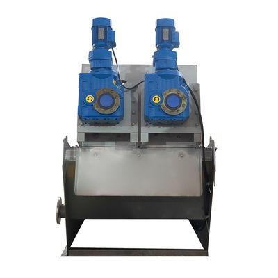 Obstrua o equipamento de secagem do engrossamento da lama da máquina 6KW da lama livre