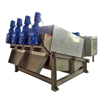 Máquina de secagem automática da imprensa de parafuso da máquina doméstica do tratamento de águas residuais